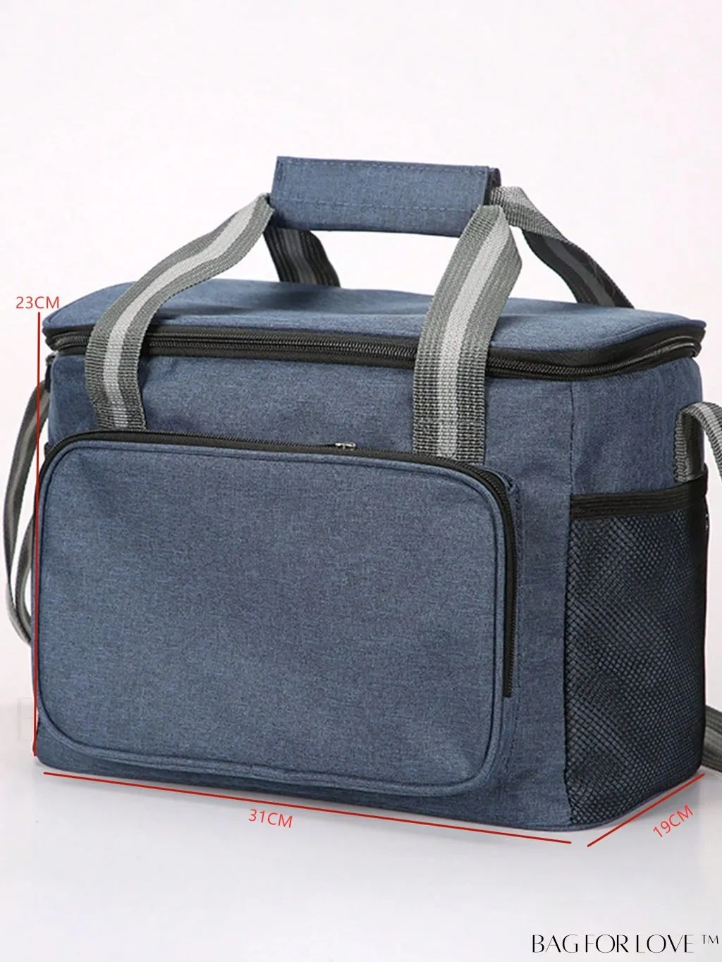 BagForLove - Portable Insulated Lunch Bag - Durable, Waterproof, & Stylish - Perfect for Office, Picnic, or Travel