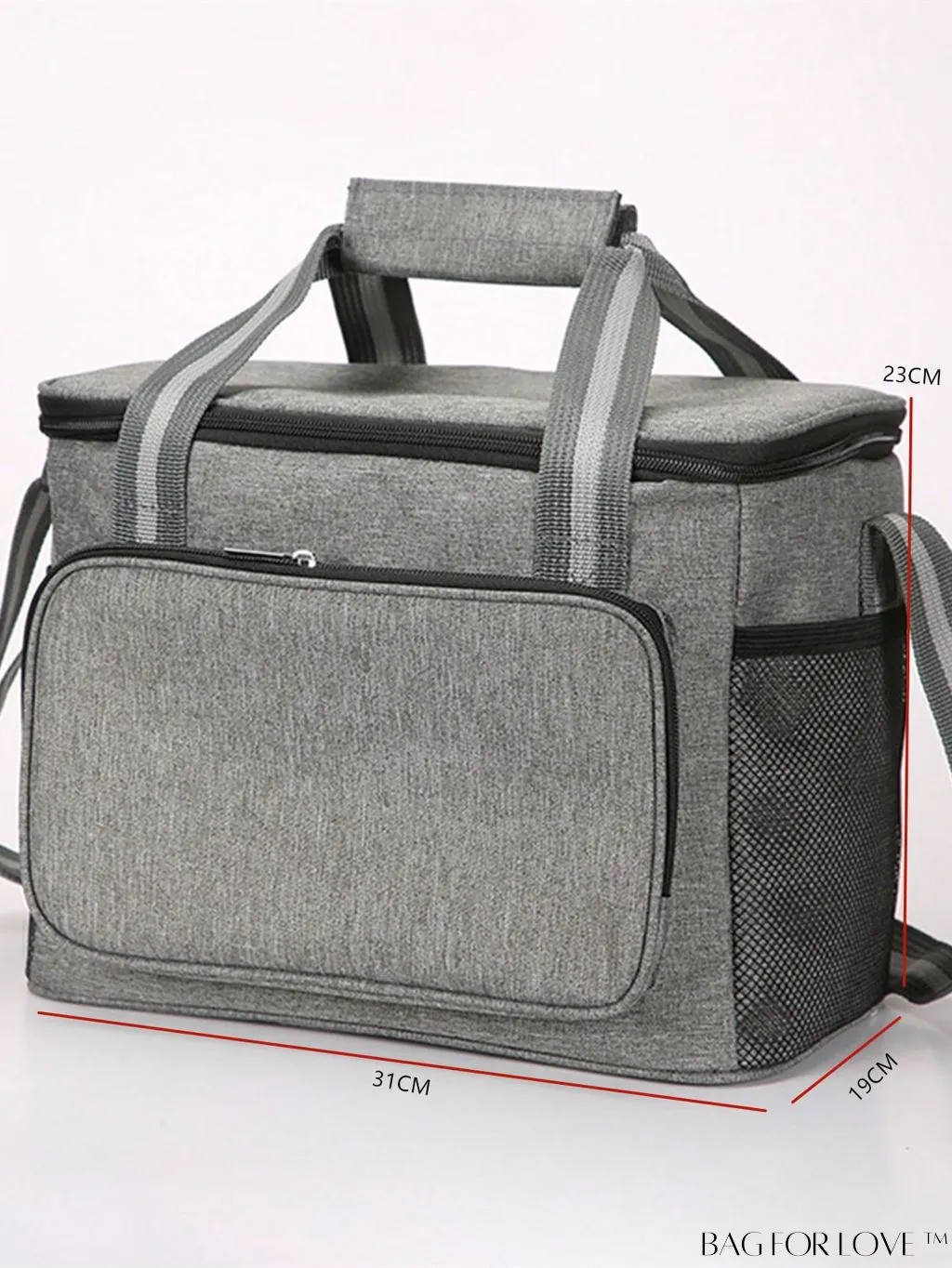 BagForLove - Portable Insulated Lunch Bag - Durable, Waterproof, & Stylish - Perfect for Office, Picnic, or Travel