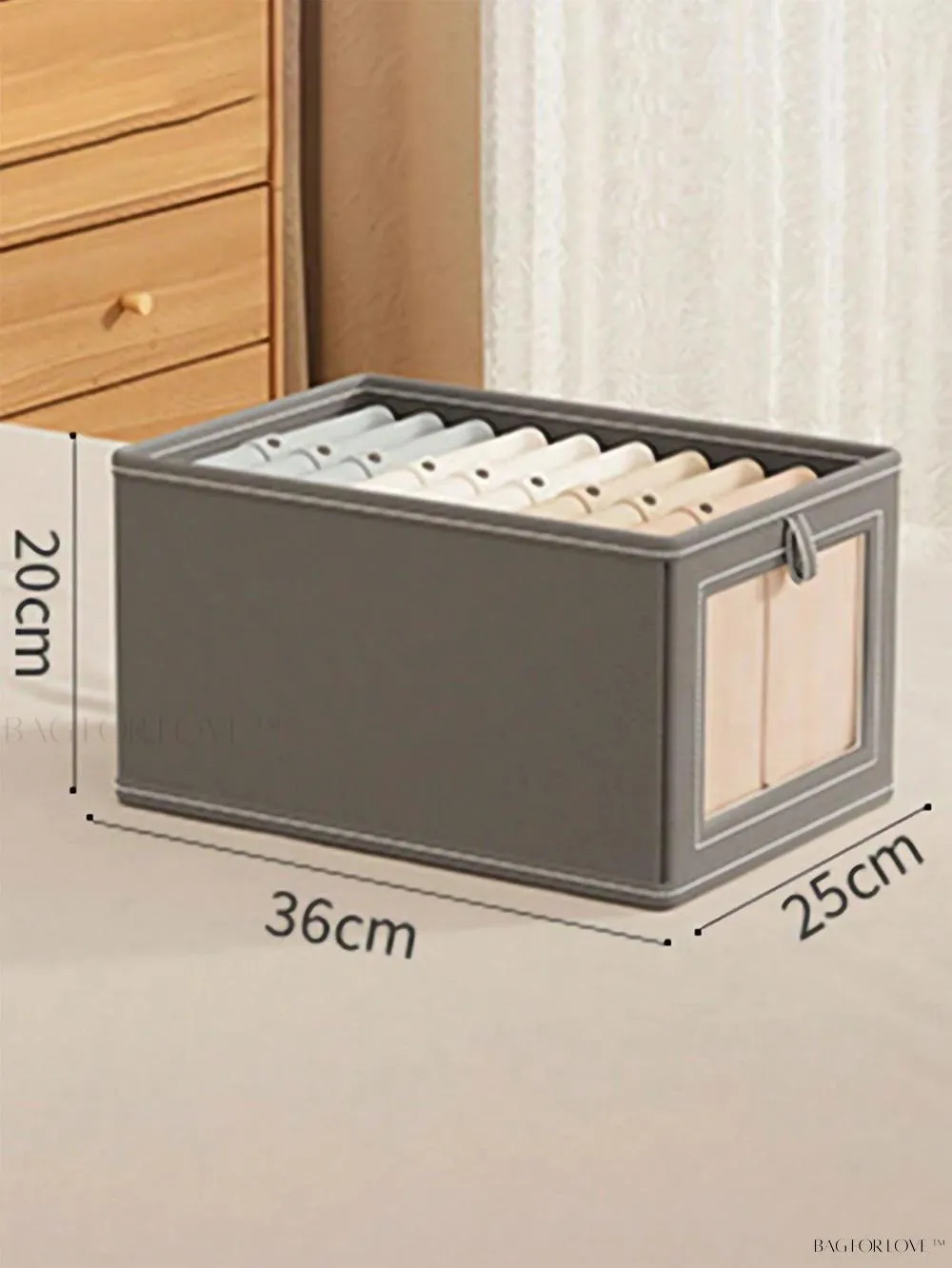 BagForLove - Spacious Clothes Storage Bag with Moisture-Proof Fabric for Home Organization