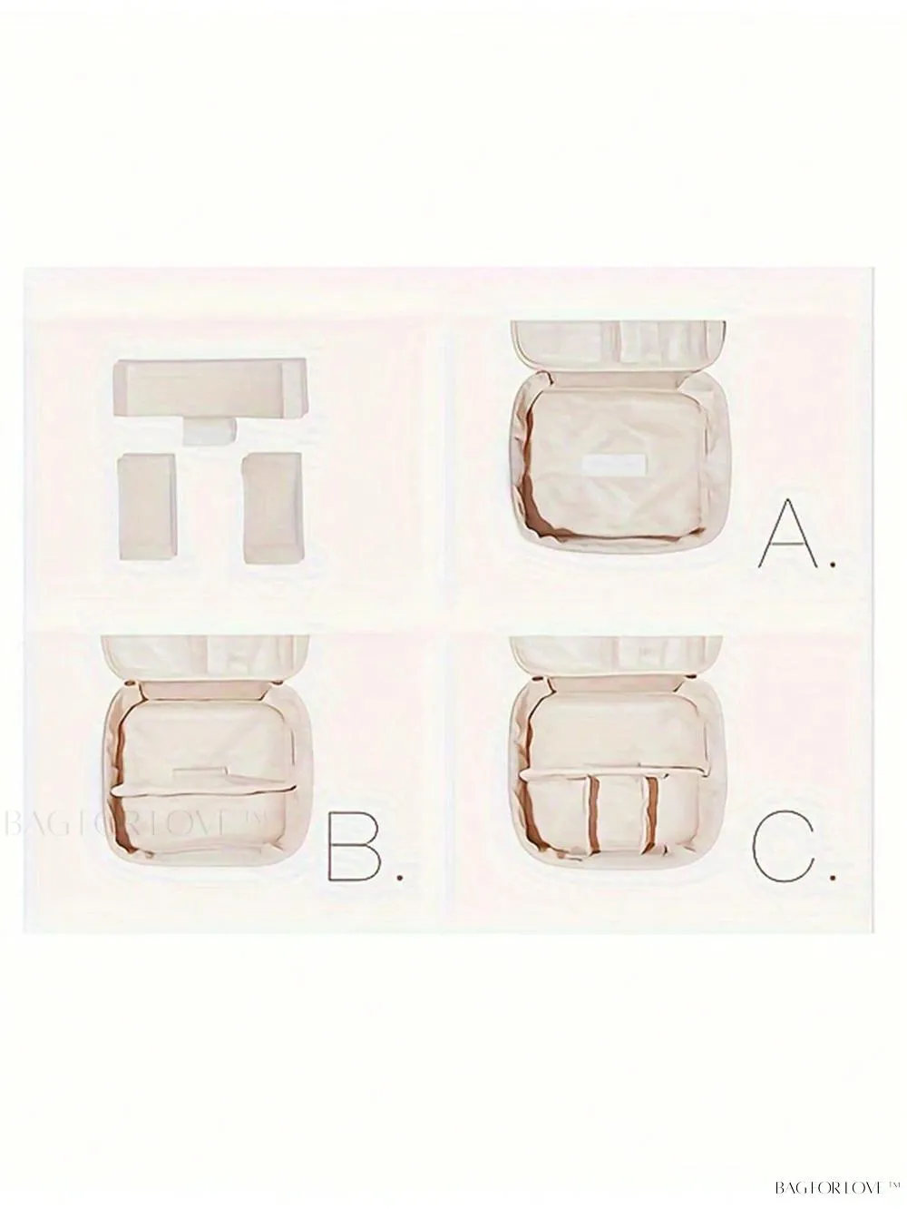 BagForLove - Ultimate Travel Toiletry Bag with Handle