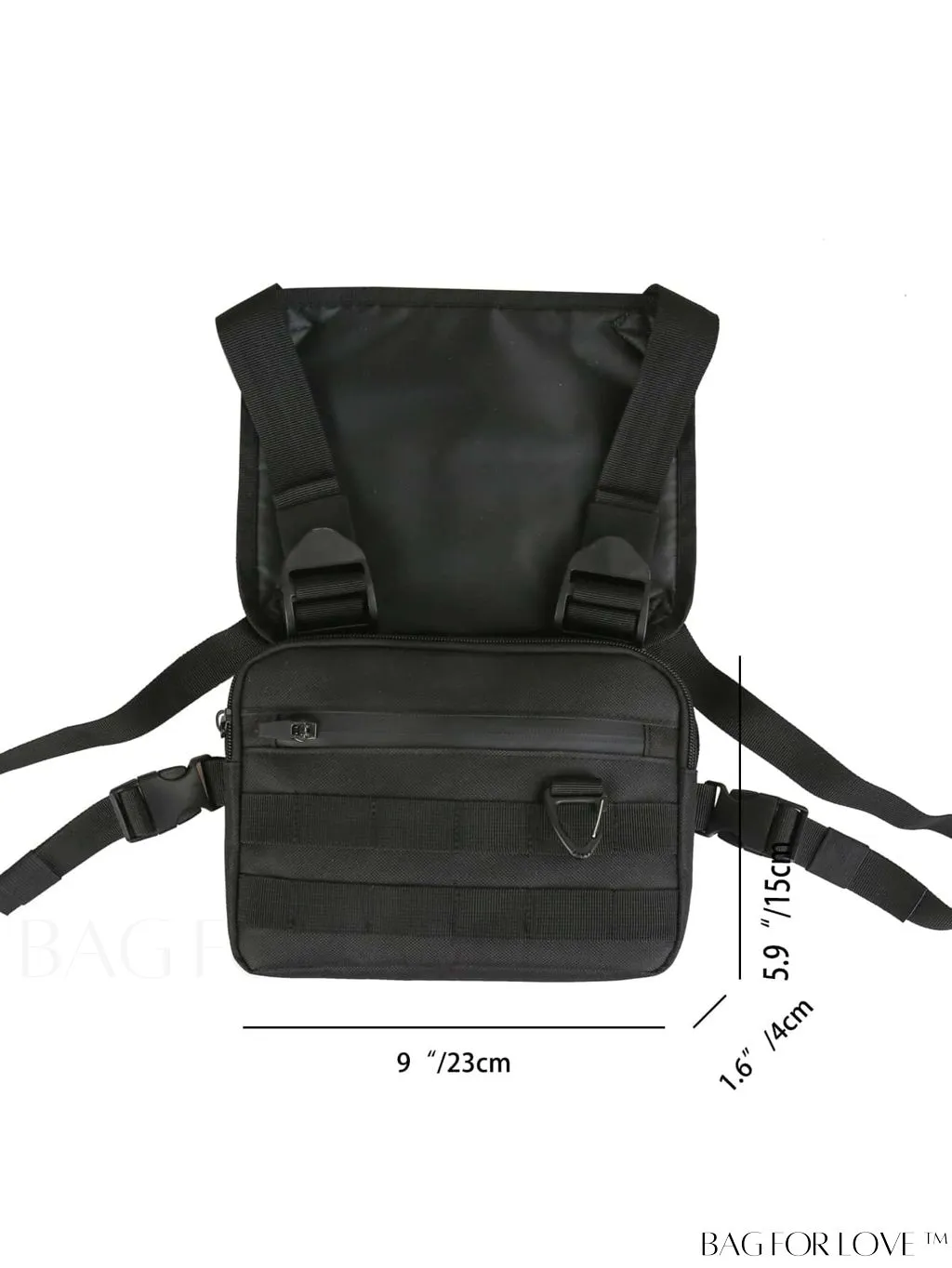 BagForLove - Versatile Chest Bag: Waterproof, Wear-Resistant Sling for Training - Multi-Functional Equipment
