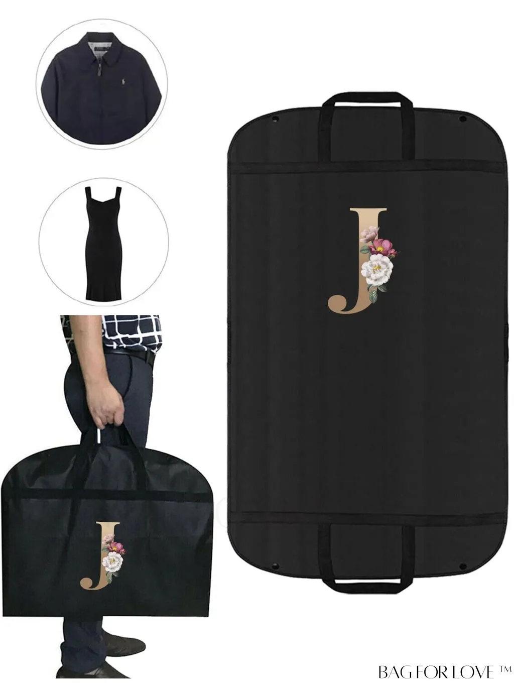 BagForLove - Wedding Dress Storage Bag - Travel-friendly, Organizer for Garments, Wardrobe, and Dorm Essentials