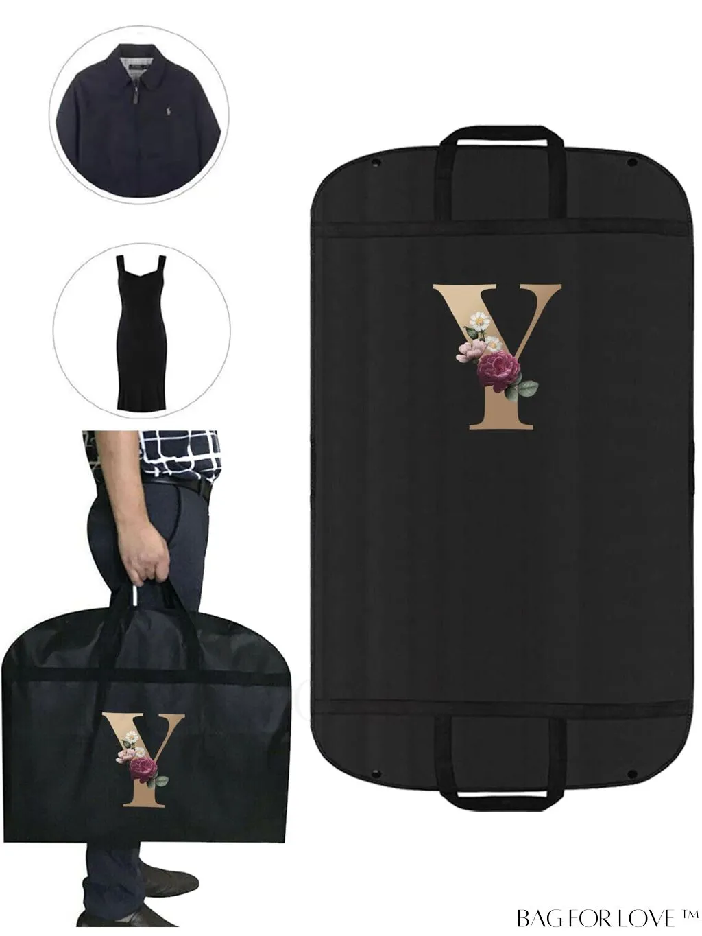 BagForLove - Wedding Dress Storage Bag - Travel-friendly, Organizer for Garments, Wardrobe, and Dorm Essentials