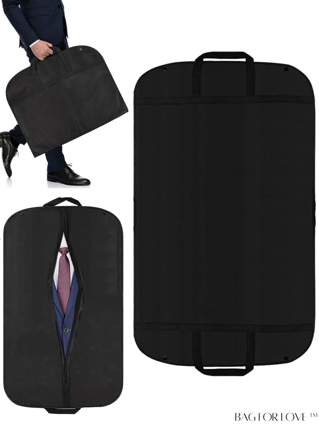 BagForLove - Wedding Dress Storage Bag - Travel-friendly, Organizer for Garments, Wardrobe, and Dorm Essentials