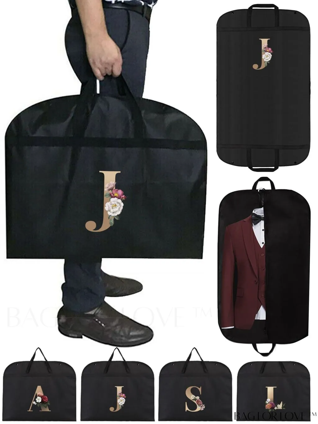 BagForLove - Wedding Dress Storage Bag - Travel-friendly, Organizer for Garments, Wardrobe, and Dorm Essentials