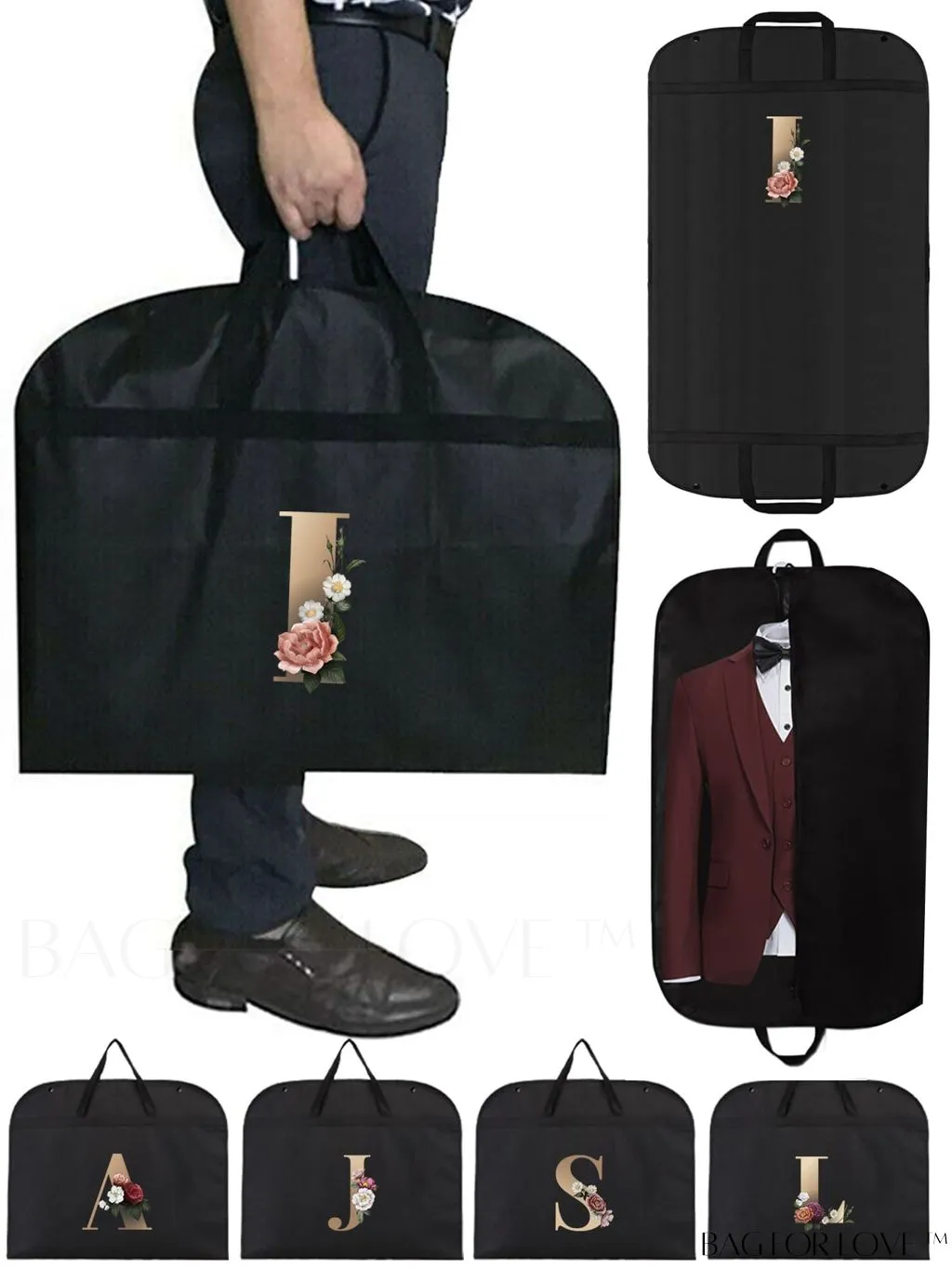 BagForLove - Wedding Dress Storage Bag - Travel-friendly, Organizer for Garments, Wardrobe, and Dorm Essentials