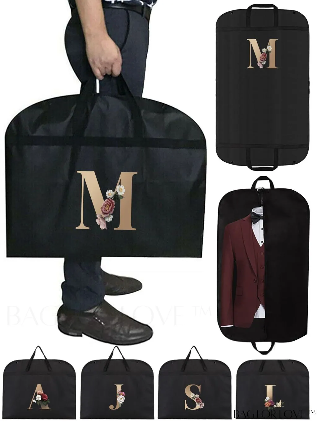 BagForLove - Wedding Dress Storage Bag - Travel-friendly, Organizer for Garments, Wardrobe, and Dorm Essentials
