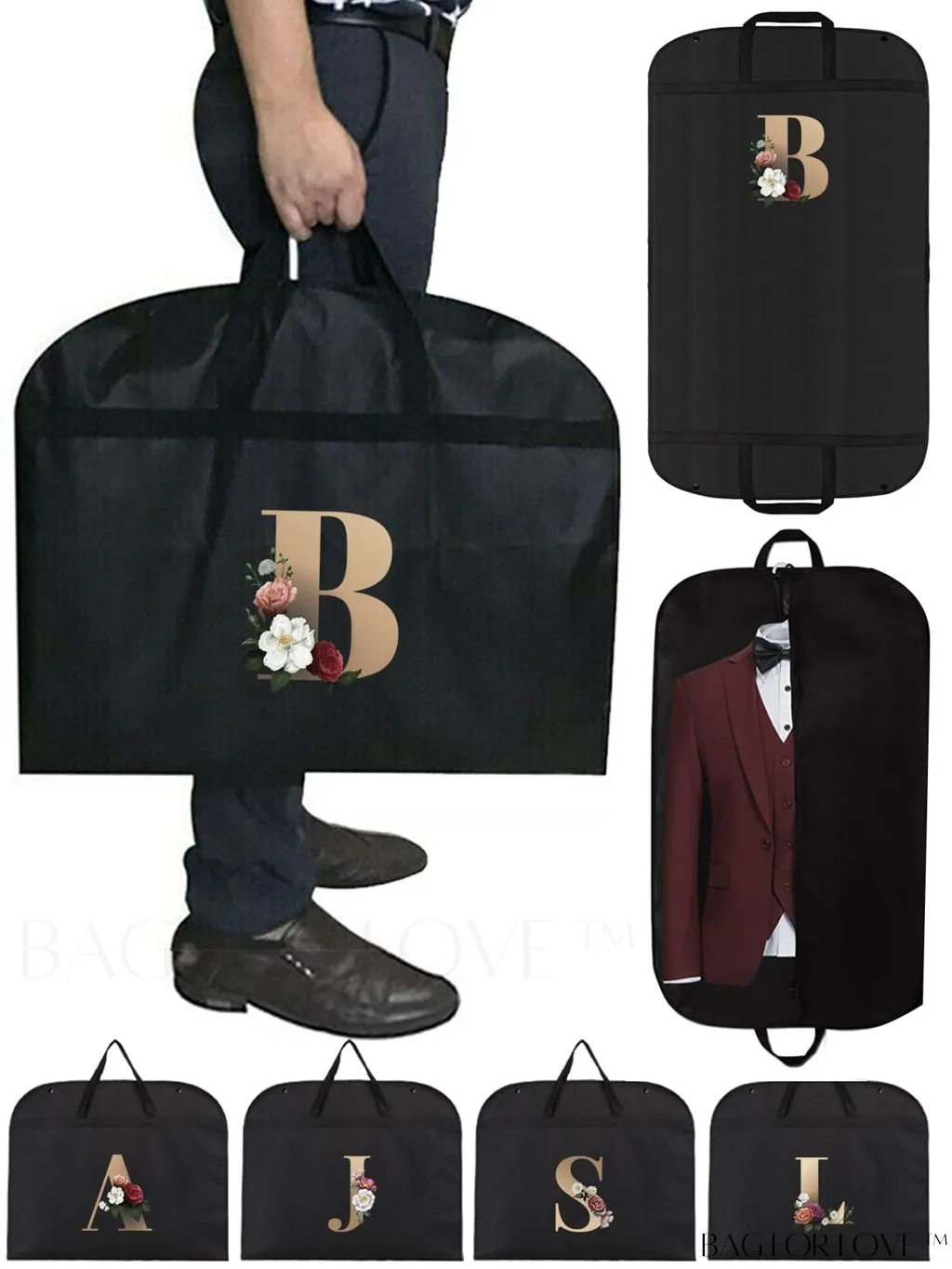 BagForLove - Wedding Dress Storage Bag - Travel-friendly, Organizer for Garments, Wardrobe, and Dorm Essentials