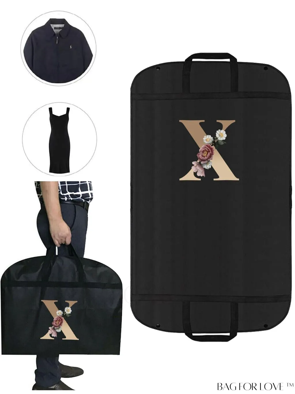 BagForLove - Wedding Dress Storage Bag - Travel-friendly, Organizer for Garments, Wardrobe, and Dorm Essentials