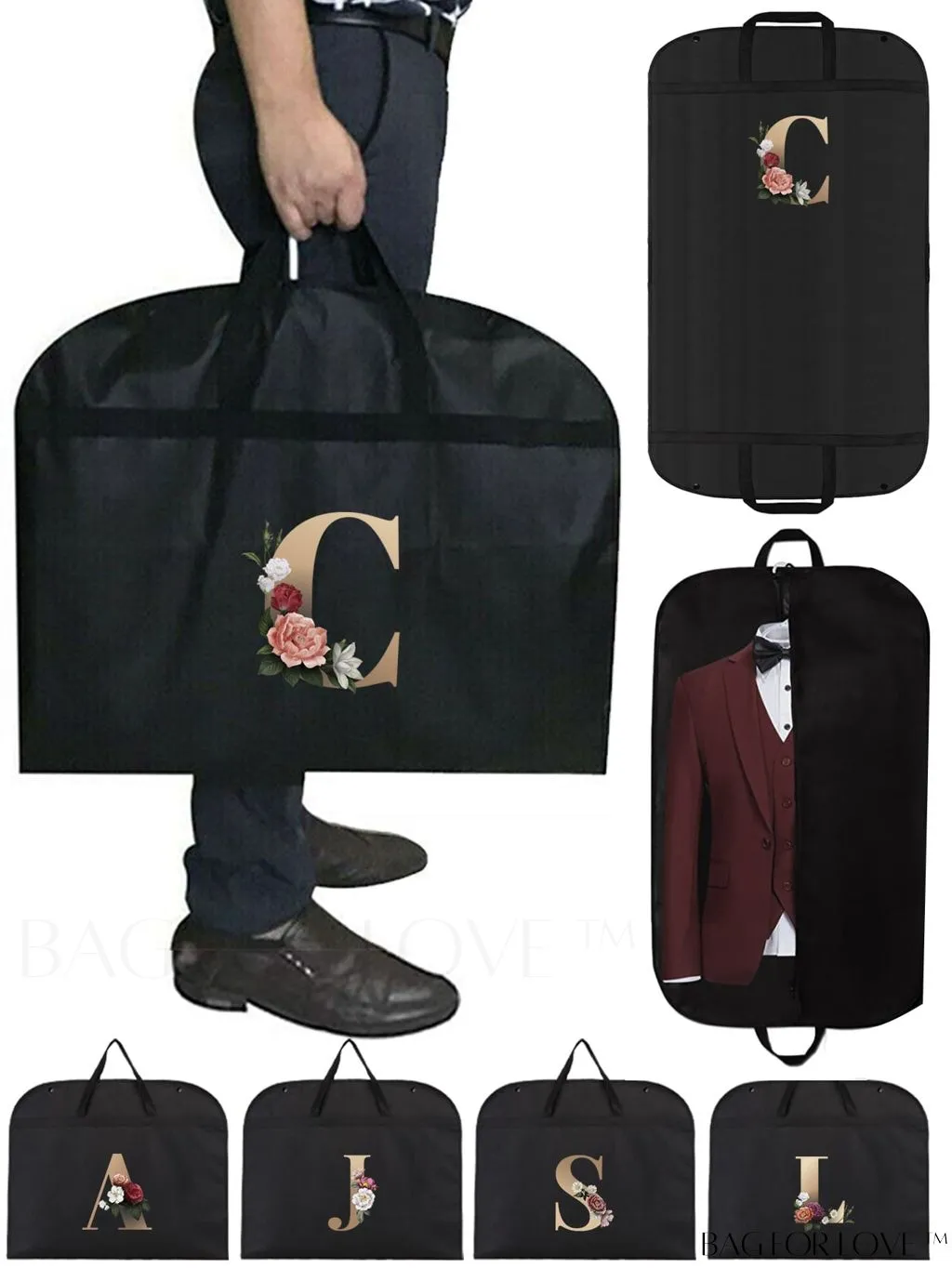 BagForLove - Wedding Dress Storage Bag - Travel-friendly, Organizer for Garments, Wardrobe, and Dorm Essentials