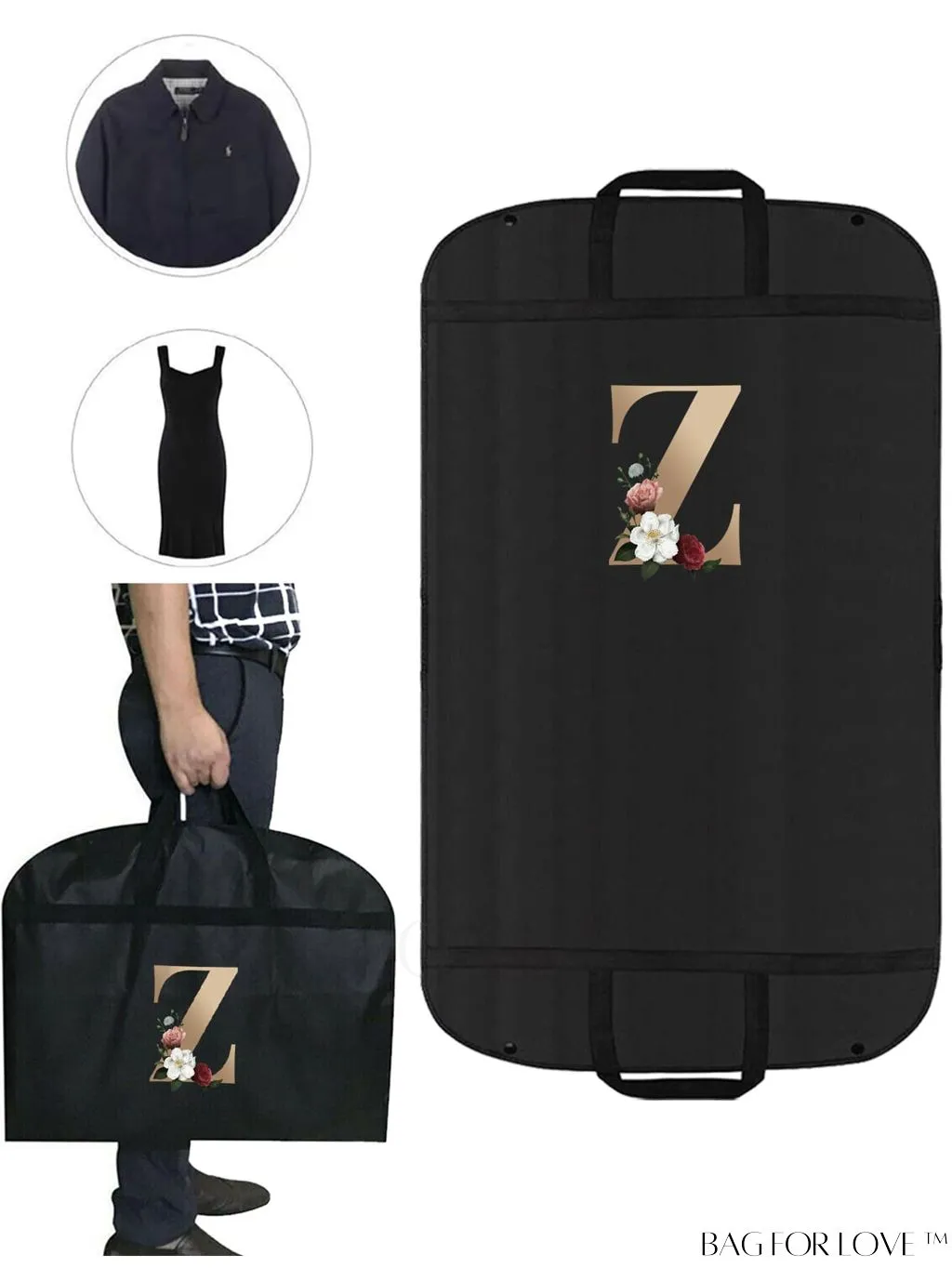 BagForLove - Wedding Dress Storage Bag - Travel-friendly, Organizer for Garments, Wardrobe, and Dorm Essentials