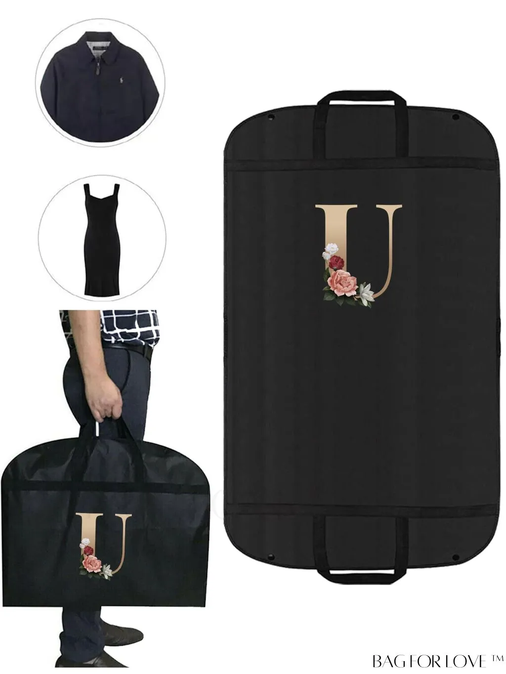 BagForLove - Wedding Dress Storage Bag - Travel-friendly, Organizer for Garments, Wardrobe, and Dorm Essentials