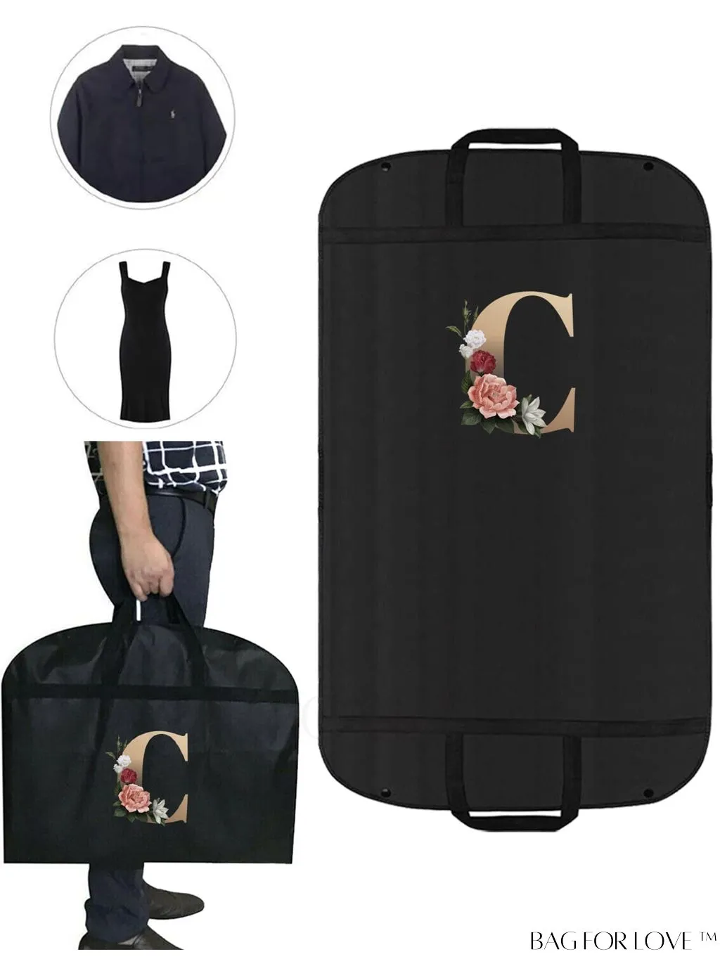 BagForLove - Wedding Dress Storage Bag - Travel-friendly, Organizer for Garments, Wardrobe, and Dorm Essentials