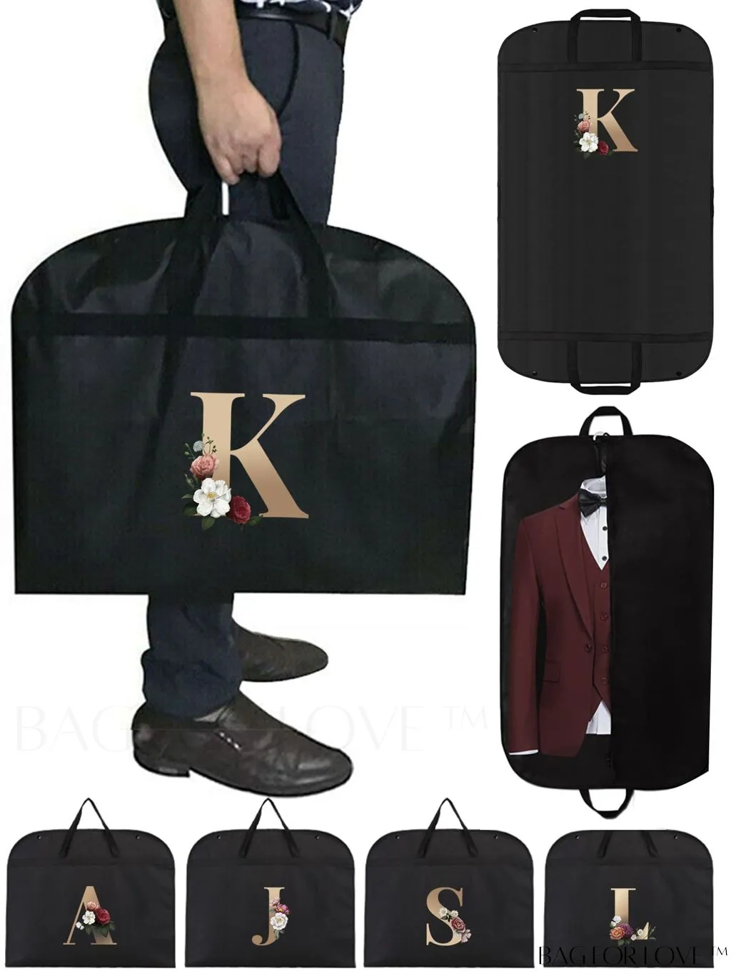 BagForLove - Wedding Dress Storage Bag - Travel-friendly, Organizer for Garments, Wardrobe, and Dorm Essentials