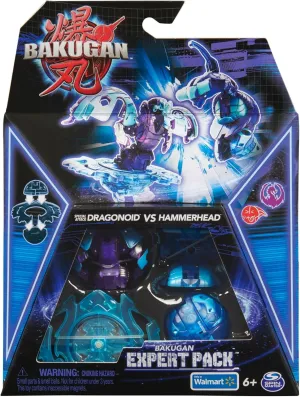 Bakugan 3.0 Third Generation 2023 Expert Pack Special Attack Dragonoid vs Hammerhead
