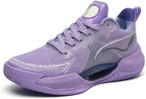 Basketball Shoes for Women and Men Anti Slip Wear Resistant Super Light Basketball Sneakers Outdoor Cushioning Workout Running Sneakers