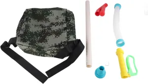 Beans Planter Flexible Handle Manual Fertilizer Spreader Bag for Farm Corn Vegetables Fruit Trees