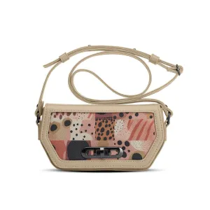Beige Swag Crossbody Sticky
