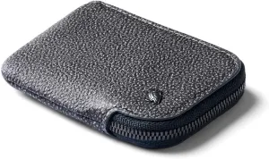 Bellroy Card Pocket (Small Leather Zipper Card Holder Wallet, Holds 4-15 Cards, Coin Pouch, Folded Note Storage)