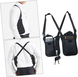 BESPORTBLE Nylon Underarm Bag ' and Armpit Case for Safe Storage of Wallet