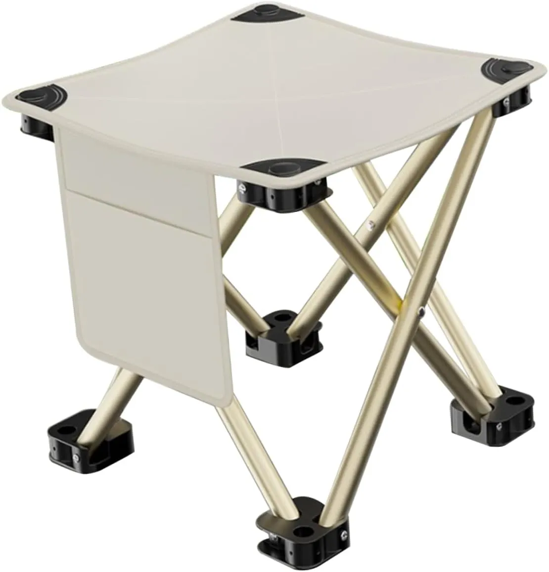 BESPORTBLE Super Light Stool Folding Camping Stool Sturdy Material Large Bear Capacity Easy to Open and Fold