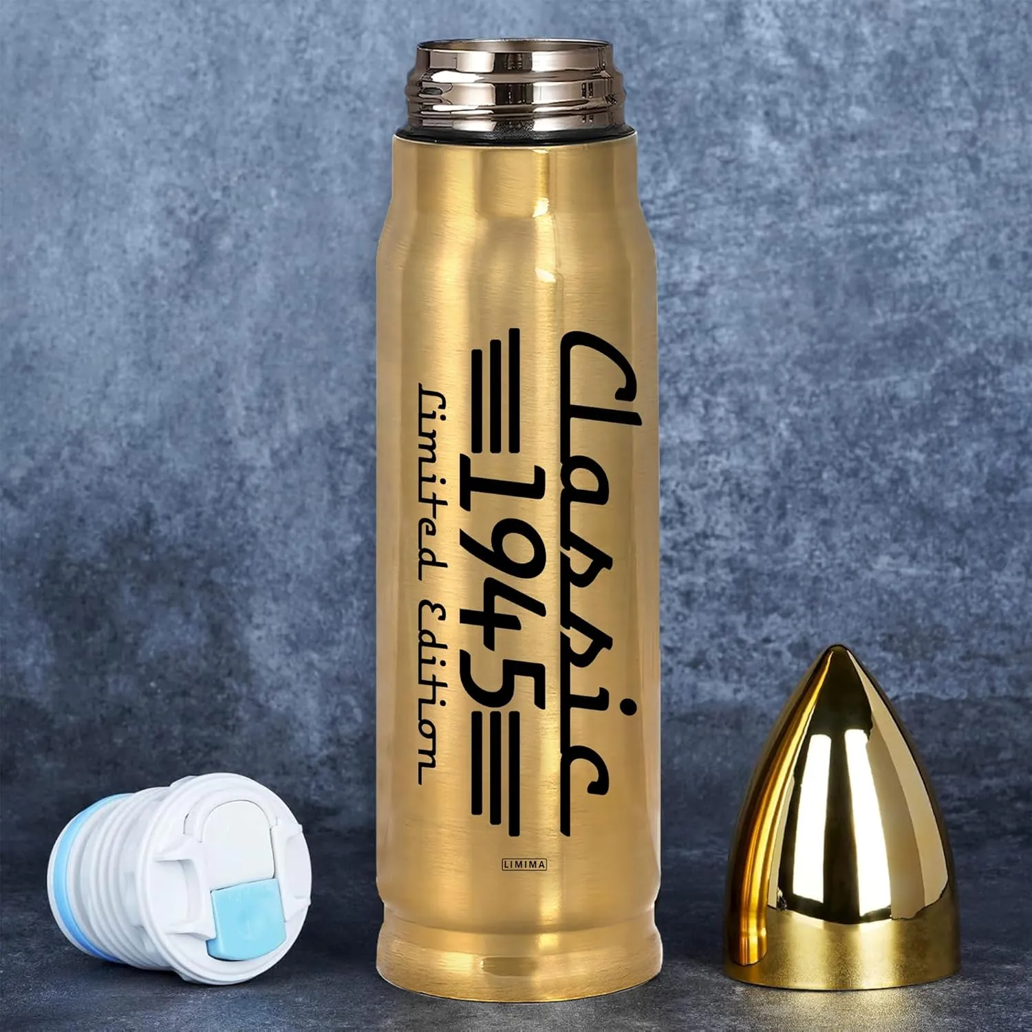 Birthday Gifts For Dad From Daughter - Best Dad Ever - Christmas Gifts For Dad -17oz American Flag Bullet Tumbler (80th Birthday)