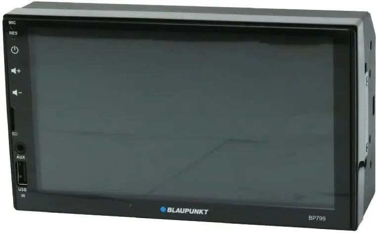 Blaupunkt Compatible with Apple CarPlay and Android Auto Car Stereo Denver BPA799PLAY Receiver with 6.8" Touch Screen Display AM/FM/BT/USB/AUX