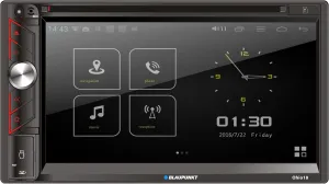 BLAUPUNKT Ohio18 Double Din Car Stereo in-Dash 6.9-Inch Touchscreen Multimedia DVD/CD Receiver with Bluetooth