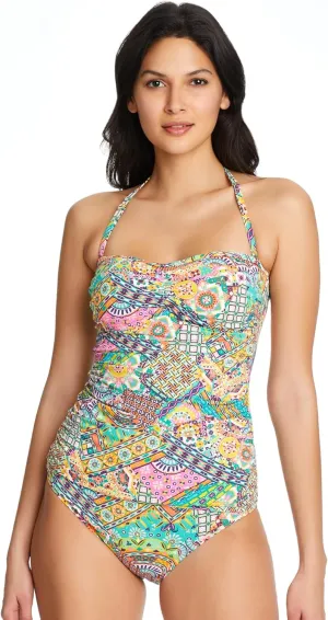 Bleu Rod Beattie Seriously Sunny Bandini Top Multi 10