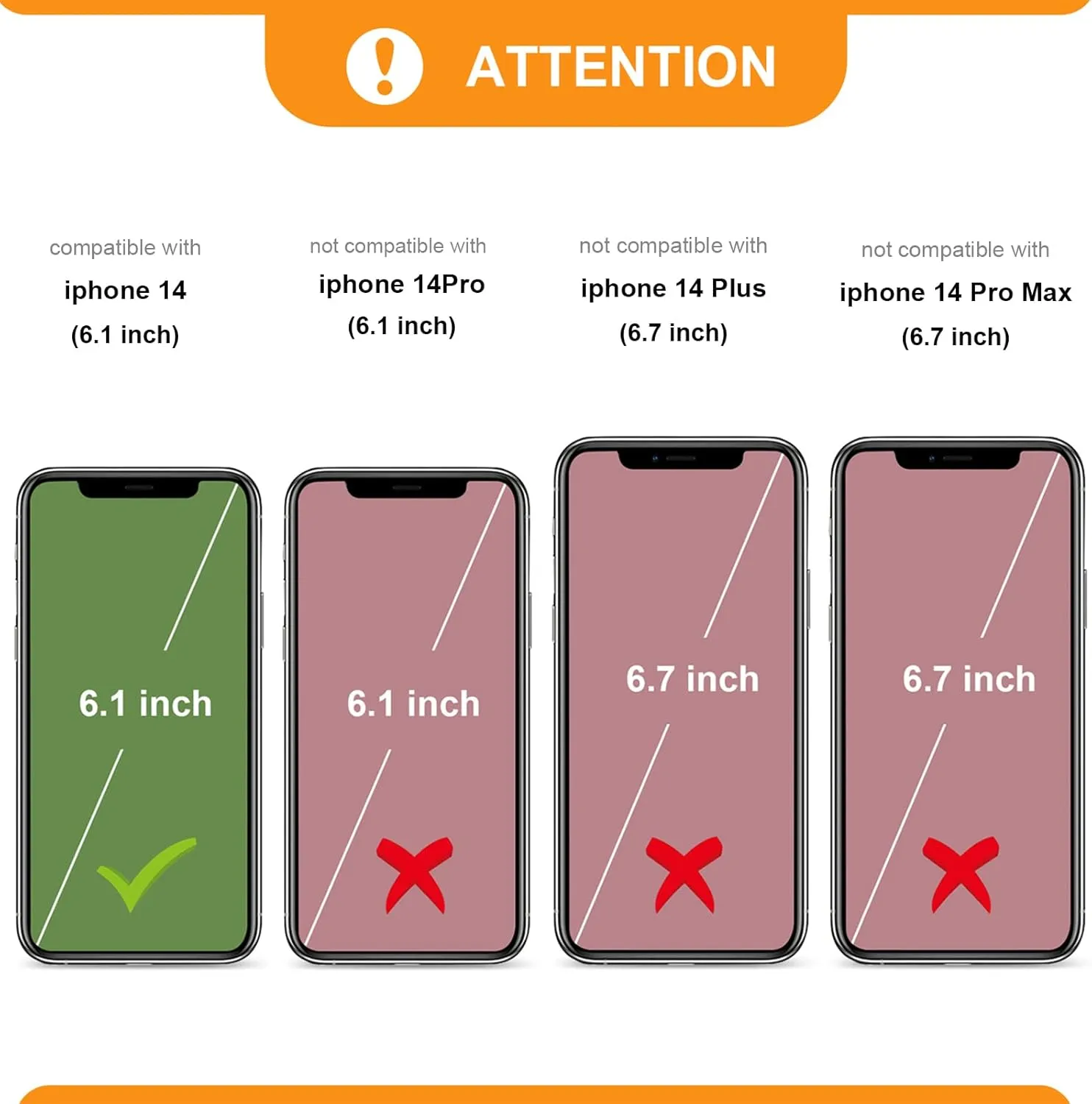 Bocasal Crossbody Wallet Case for iPhone 14 with RFID Blocking Card Slot Holder, Magnetic Flip Folio Purse Case, PU Leather Zipper Handbag with Detachable Lanyard Strap 6.1 Inch 5G (Red)