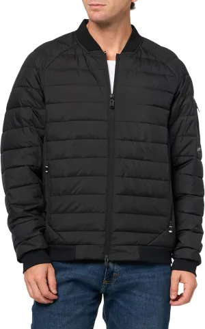 BOSS Men's Nylon Puffer Lightweight Bomber Jacket
