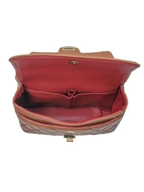 Brown celebrity style sling bag for Women / Girls | ANGELINE
