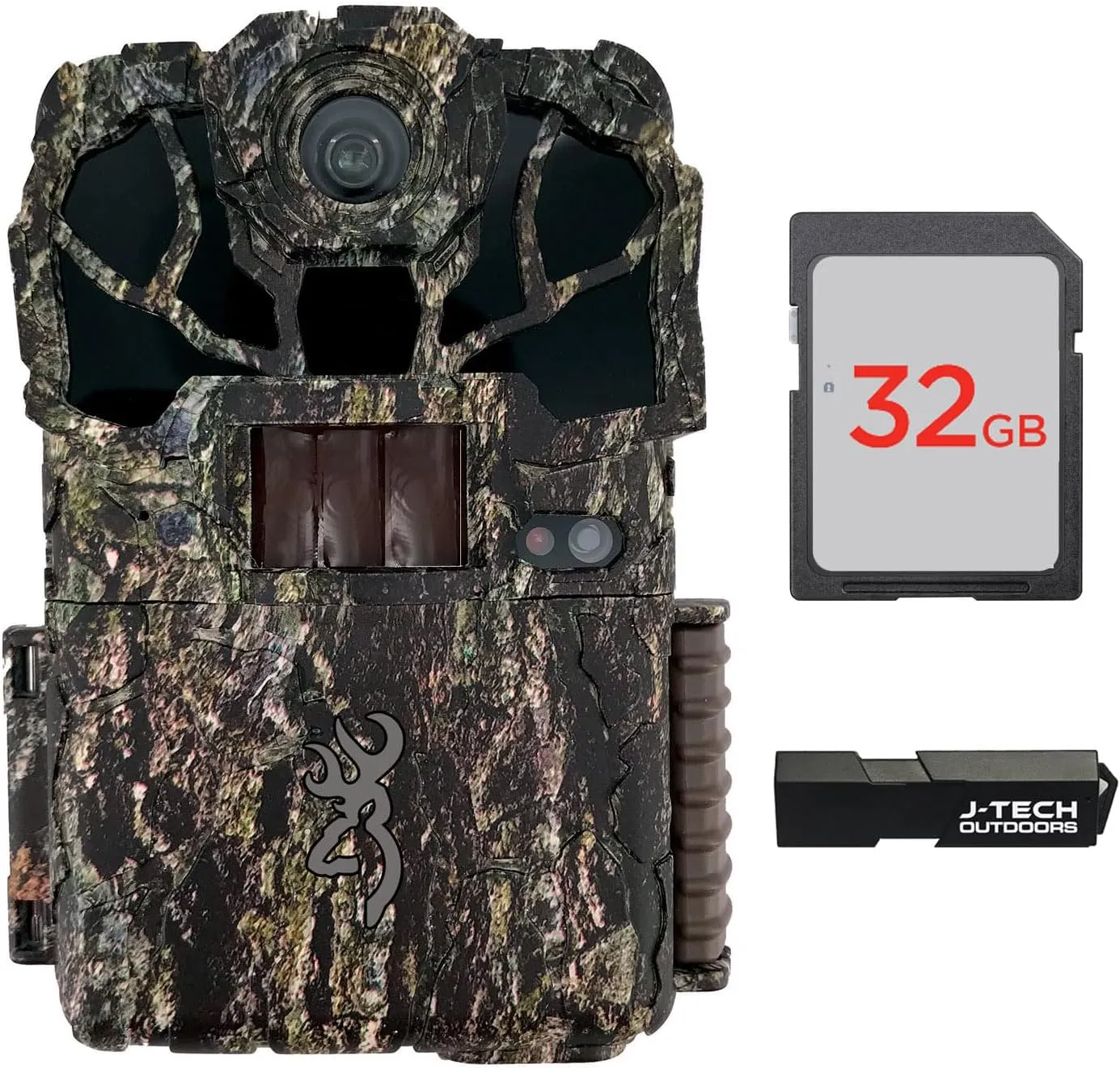 Browning Spec Ops Elite HP5 Trail Game Camera Bundle Includes 32GB Memory Card and J-TECH Card Reader (24MP) | BTC8EHP5