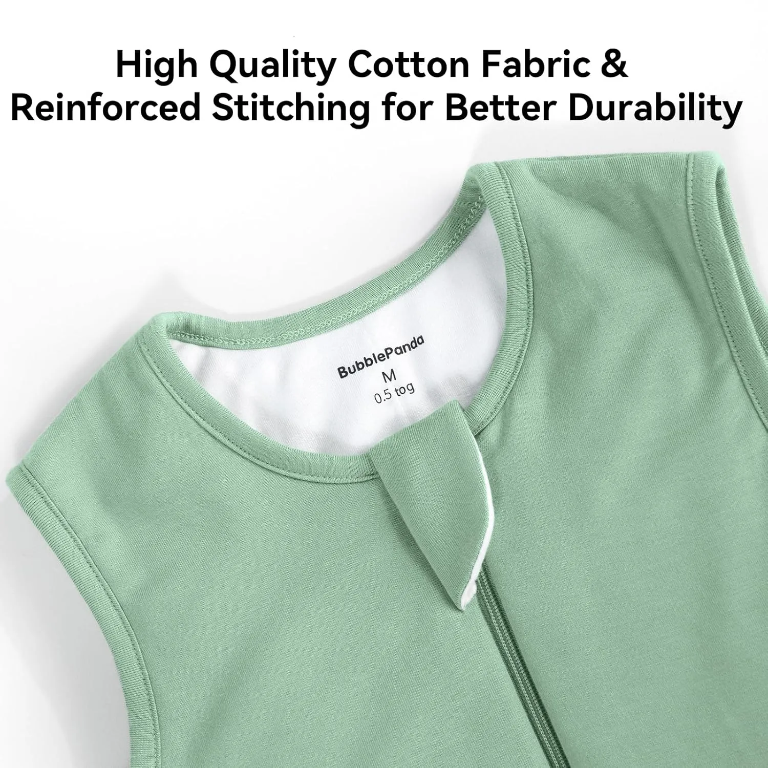 BubblePanda Toddler Sleep Sack with Feet 3t-4t 100% Cotton Wearable Blanket with Legs 4t Baby Sleep Bag Walker 0.5 Tog Summer Lightweight Thin Soft 2-Way Zipper