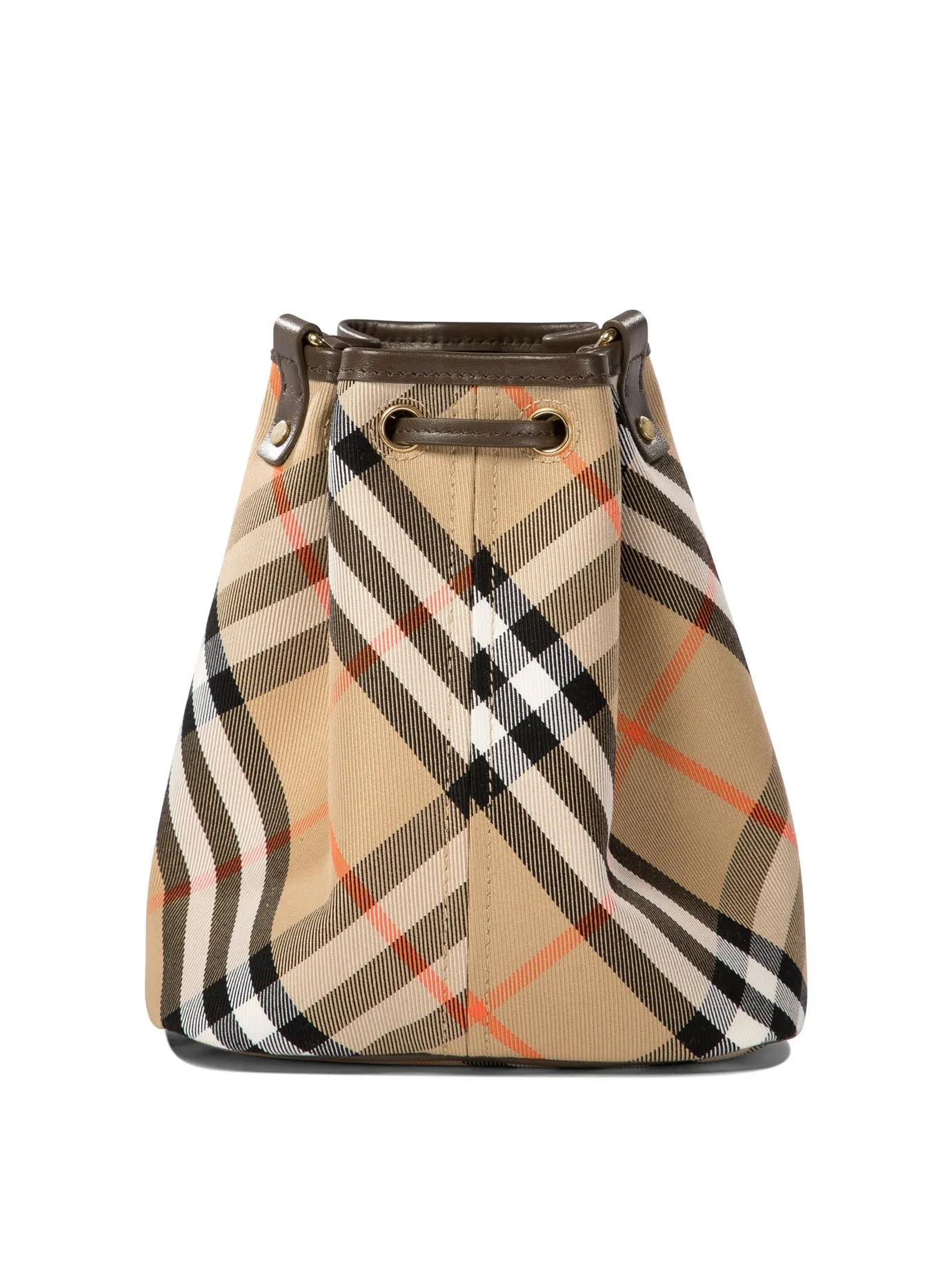 Burberry "Check Mini" Bucket Bag
