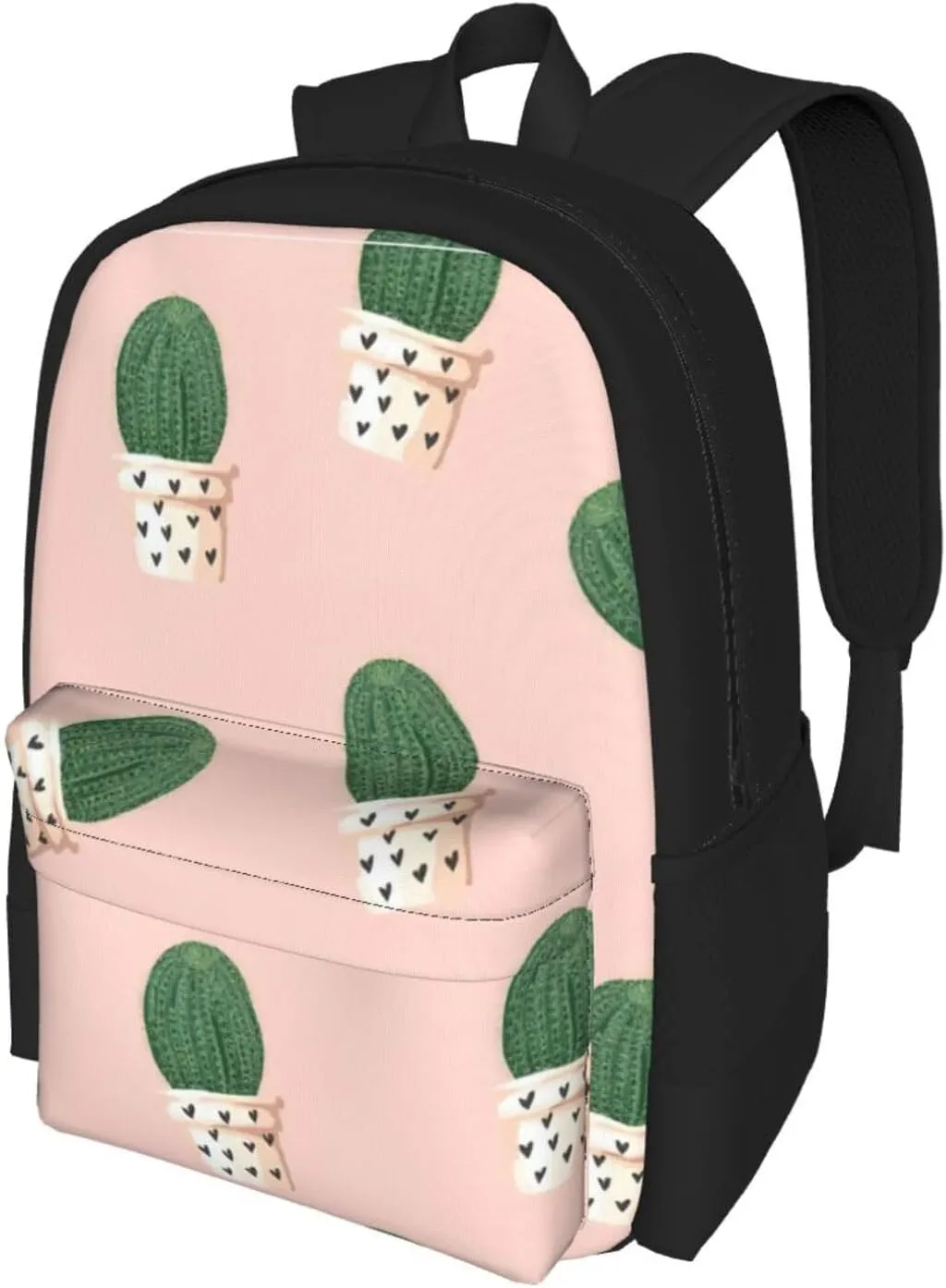 Cactus Print Storage Bag, Shoulder Bag, Leisure Bag, Large Capacity Leisure Travel Shoulder Bag