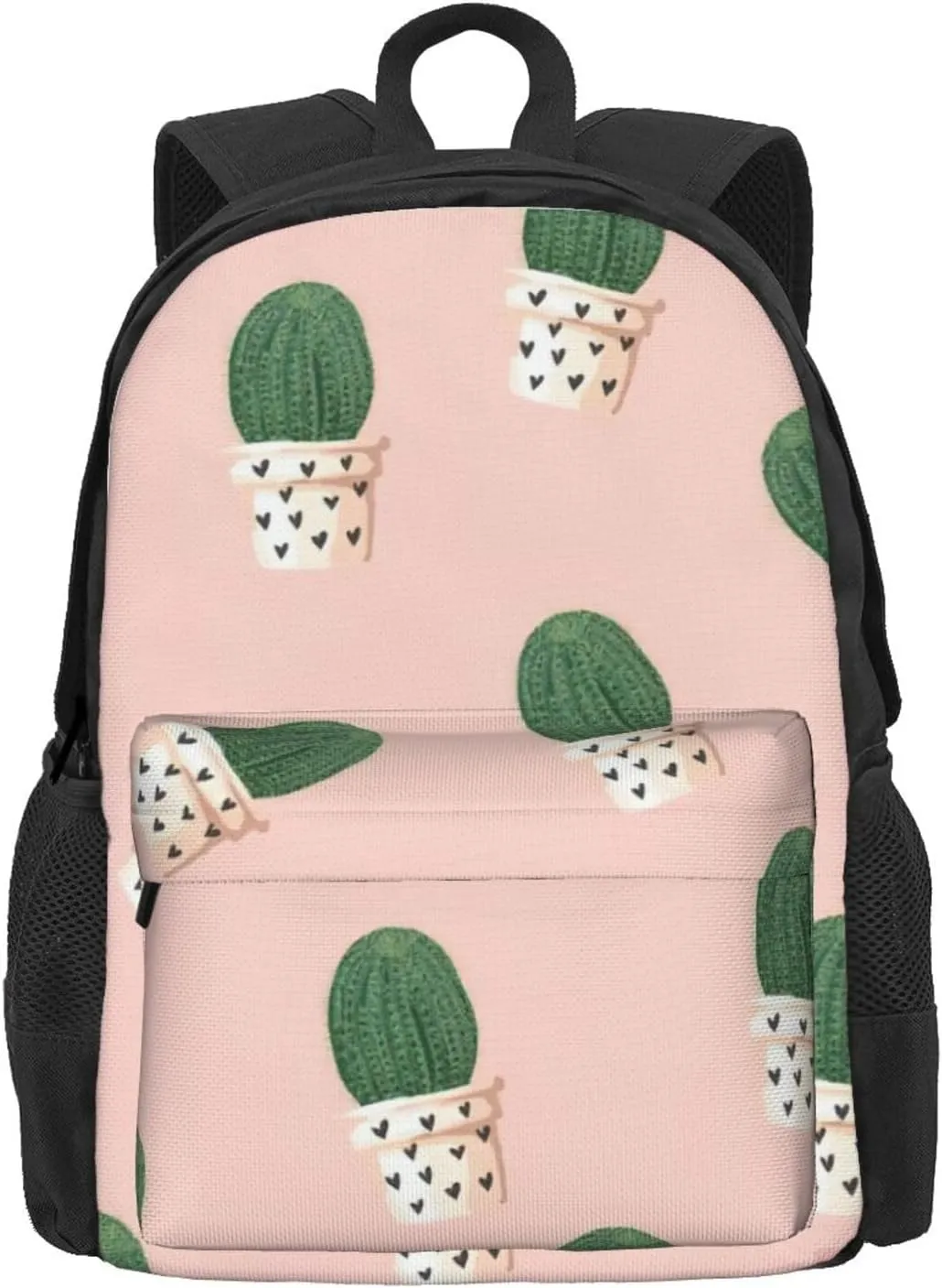 Cactus Print Storage Bag, Shoulder Bag, Leisure Bag, Large Capacity Leisure Travel Shoulder Bag
