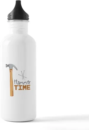 CafePress Hammer Time Water Bottle 1.0L (34 oz) Stainless Steel Water Bottle