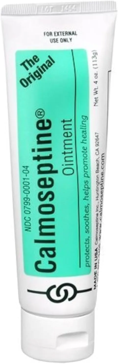 Calmoseptine Diaper Rash Ointment Tube (Pack of 2)