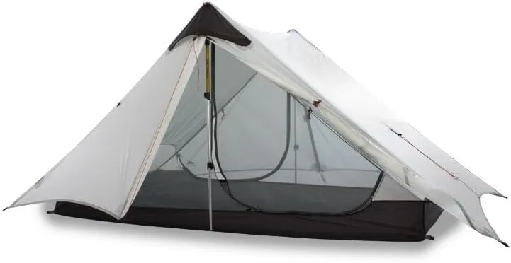 Camping Awning Canopy Tarp Durable Waterproof Lightweight for Outdoor Tent Shade Multi-Purpose Use(Gray 2P 4 Season)