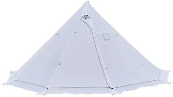 Camping Awning Canopy Tarp Durable Waterproof Lightweight for Outdoor Tent Shade Multi-Purpose Use(White Flysheet)