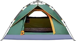 Camping Tent 2-3 Person Tent for Campinglightweight Automatic Pop up Tent Double Layer Waterproof with Carry Bag for Camping Hiking Travel