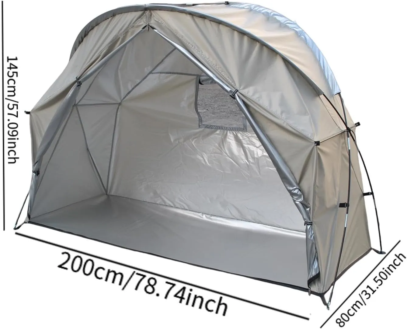 Camping Tent Oxford Cloth Portable Waterproof Outdoor Equipment 1 Person Tent for Mountaineering Camping Mountain Backpacking
