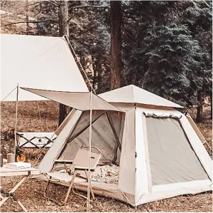 Camping Tents 4 People Spacious Waterproof for Tents Practical and Lightweight Waterproof Tents for Family,Outdoor,Hiking and Mountaineering