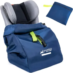 Car Seat Travel Bag for Airplane - Fits Infant Car Seats, Convertible Car Seats, Booster Seats, Car Seat Bases - for Worry-Saving, Effortless and Safe Travel