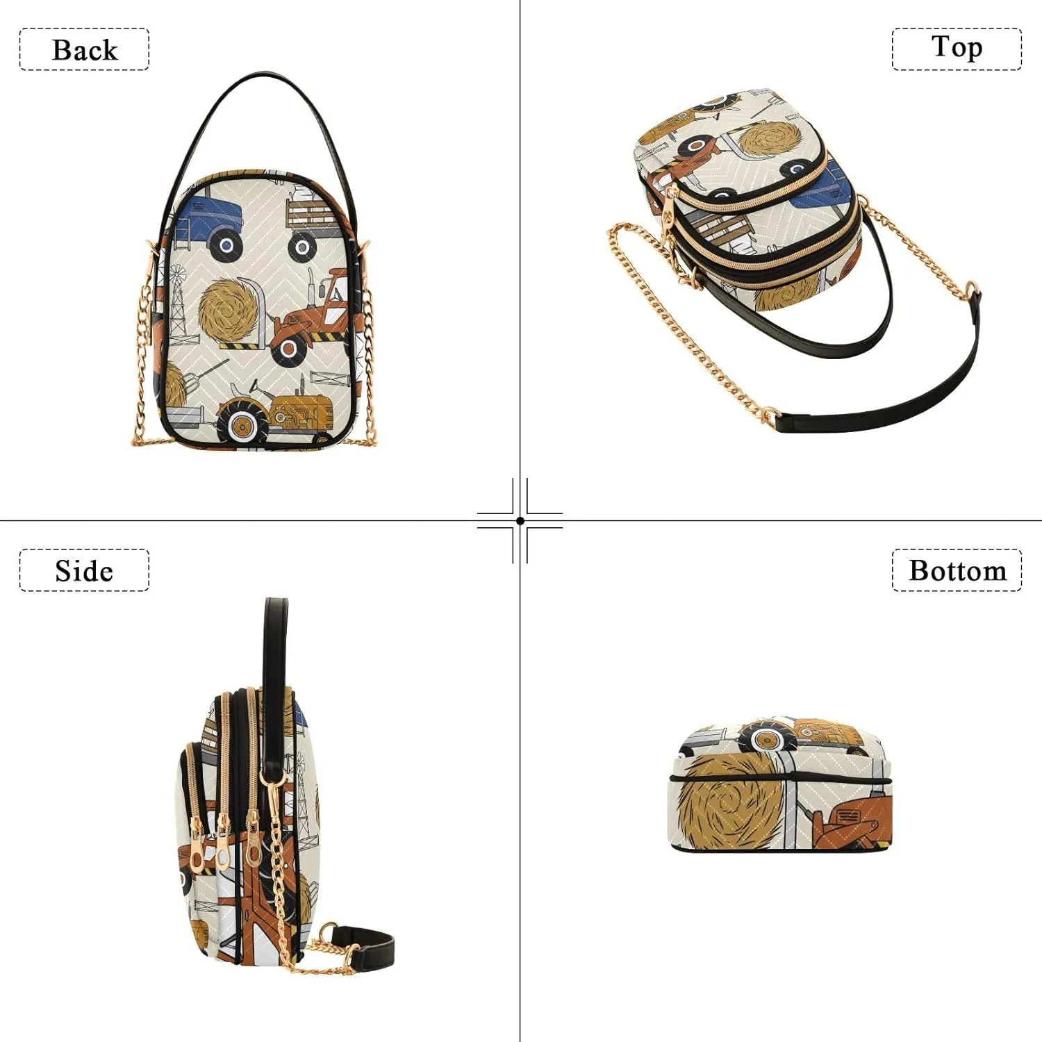 Cell Phone Purse Crossbody Handbag Durable Shoulder Bag Sturdy Travel Pouch