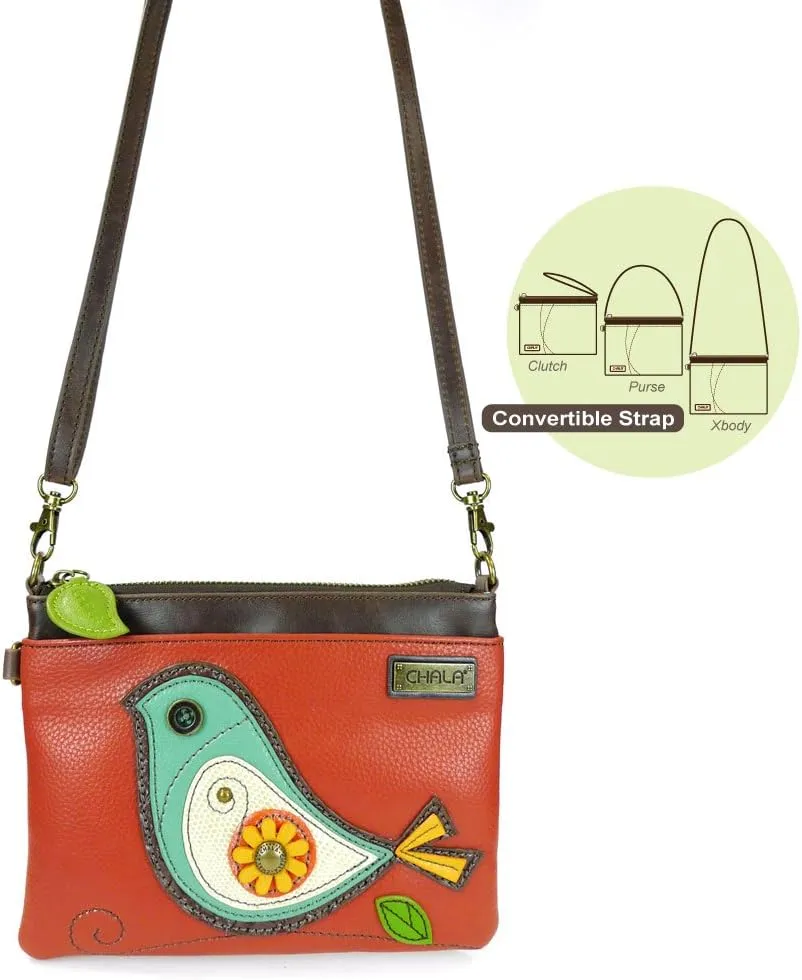 CHALA Mini Crossbody/Purse with Convertible Strap Stylish, Compact, Versatile
