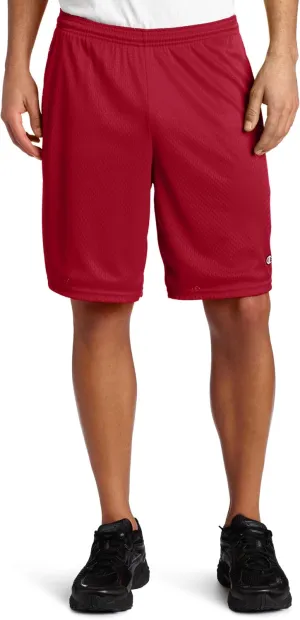 Champion Men's Big-Tall Mesh Short with Piping