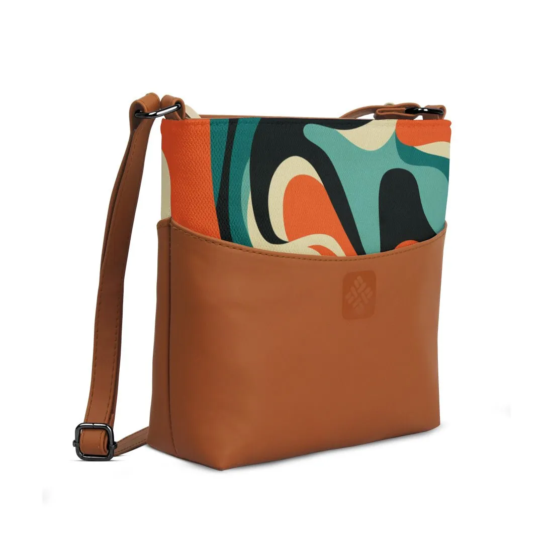 Chic Essentials Crossbody Swirls of Sentience