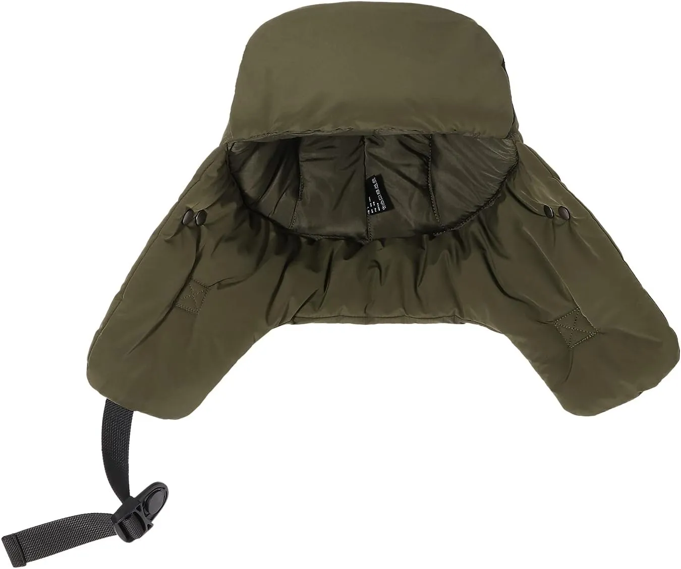Clakllie Waterproof Trapper Hat with Earflaps Facemask Winter Ushanka Russian Eskimo Cap Warm Trooper Hats for Skiing